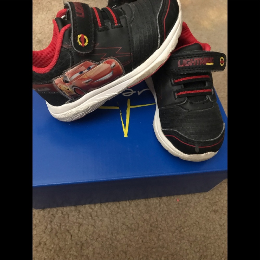 Lightning McQueen shoes.